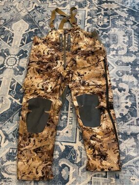 Sitka Hunting Bibs - Marsh camo